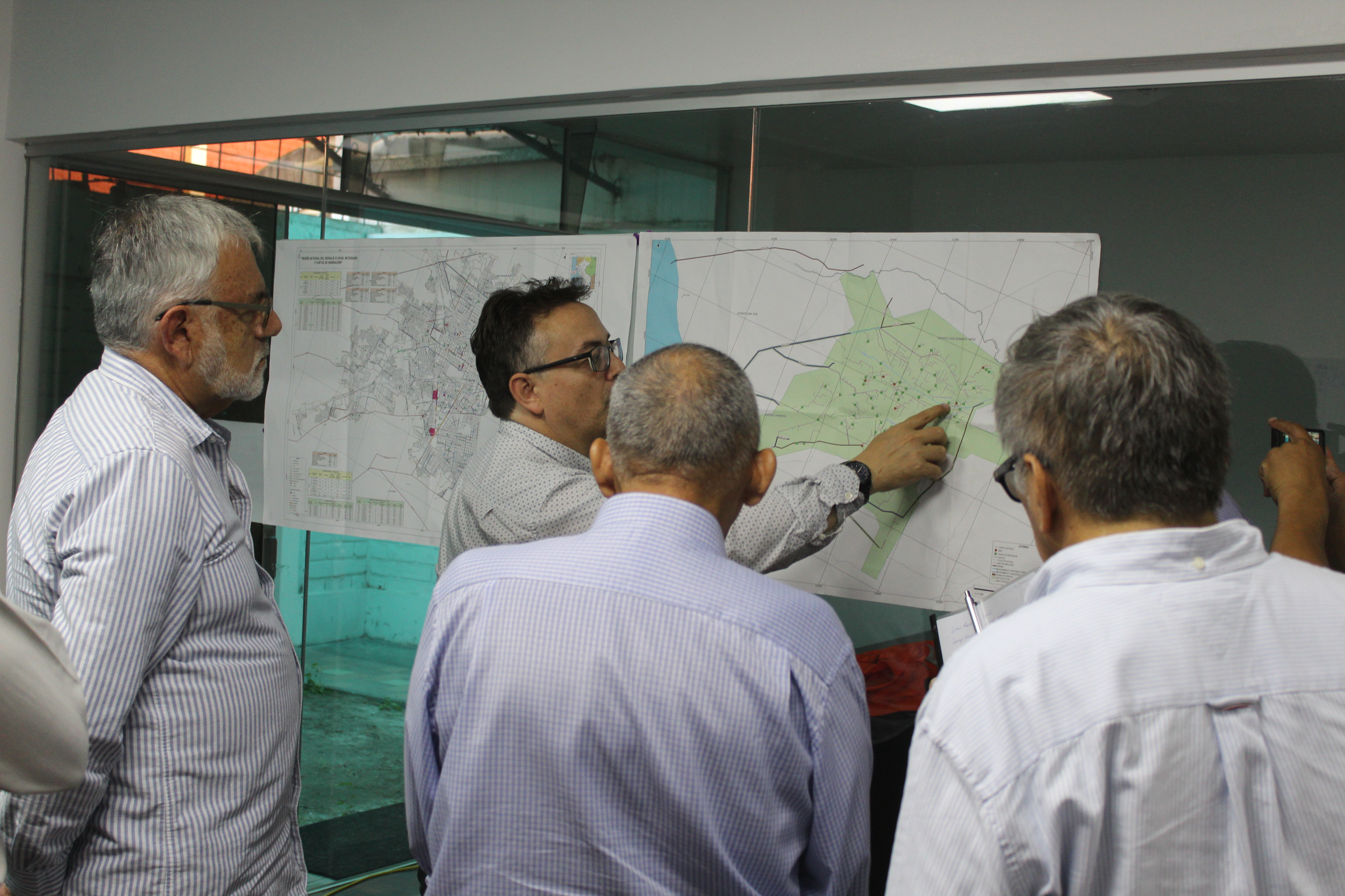 El ing. Miguel Angel Gago, Coordinador Técnico de Gestióm