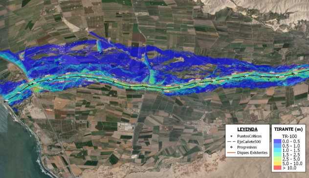 Imagen del proyecto Defensas ribereñas en las cuencas de los ríos Huaura y Cañete